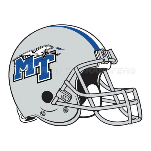 Middle Tennessee Blue Raiders Iron-on Stickers (Heat Transfers)NO.5087